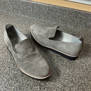 Eileen Fisher Women's Size 9 Brown Suede Comfort Casual Slip On Loafer Flat Shoe